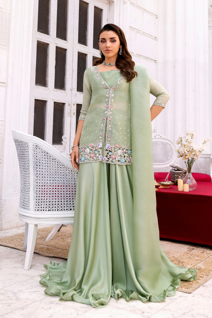 Huma Mistry Official Delia jewelry piece with intricate design and vibrant colors displayed on a white background.