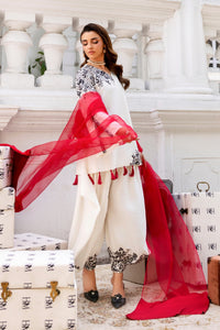 Estella by Huma Mistry Official featuring intricate embroidery and vibrant colors on a traditional fabric piece.
