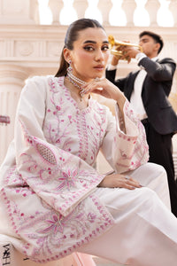 Huma Mistry Official Cereza jewelry piece featuring intricate design and silver finish, close-up view of detailed craftsmanship.