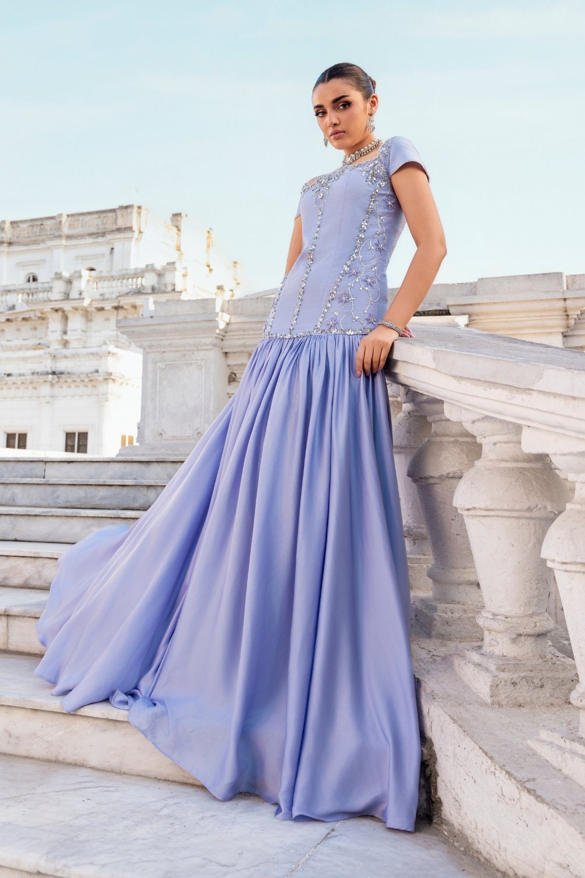 Huma Mistry Official Odette jewelry piece with intricate design and elegant craftsmanship displayed in the image.