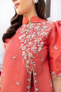 Huma Mistry Official Amora jewelry piece featuring intricate design and silver finish, displayed on a neutral background.