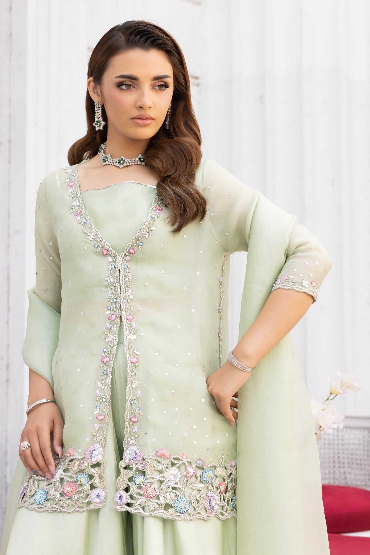 Huma Mistry Official Delia jewelry piece featuring intricate design and elegant craftsmanship displayed in the image.