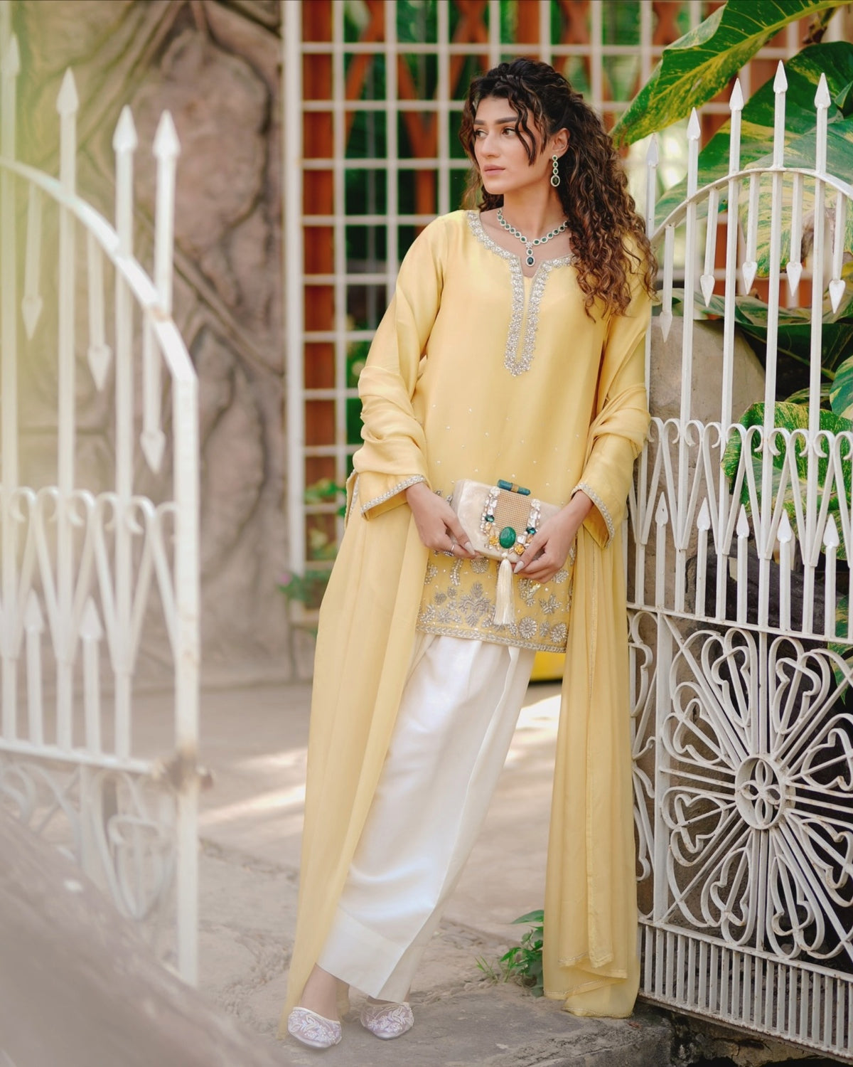 Butter Radiance, as worn by Rehma Zaman - Huma Mistry Official